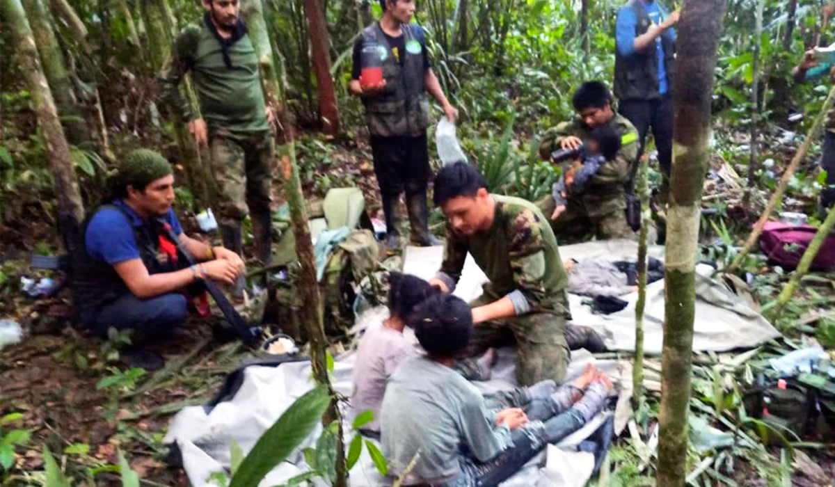 Children found alive